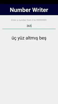 Turkish Number Whizz android App screenshot 6